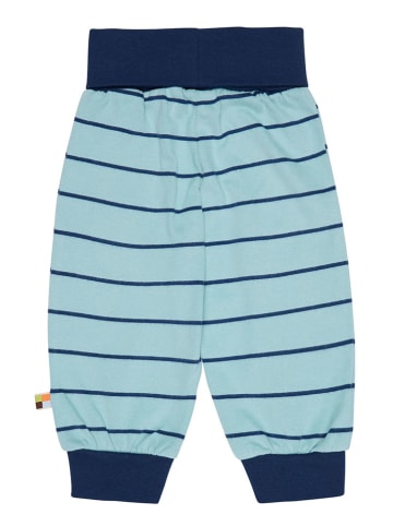 loud + proud Sweathose in Dunkelblau/ Hellblau