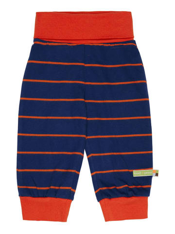 loud + proud Sweathose in Dunkelblau/ Rot