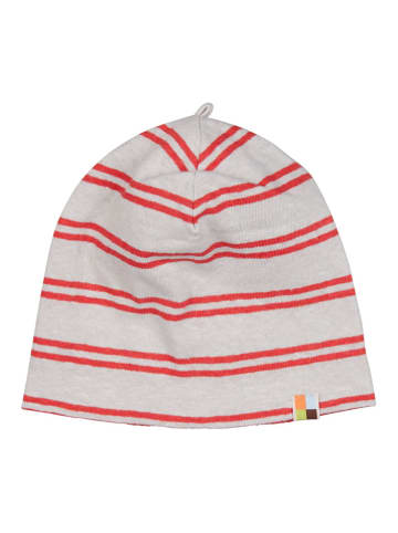 loud + proud Mütze in Rot/ Grau