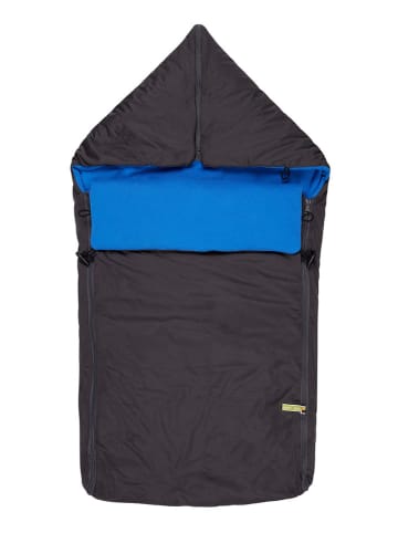 loud + proud Ganzjahresfußsack in Anthrazit