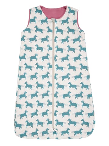 loud + proud Wende-Babyschlafsack in Rosa