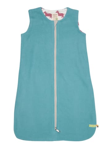 loud + proud Wende-Babyschlafsack in Hellblau