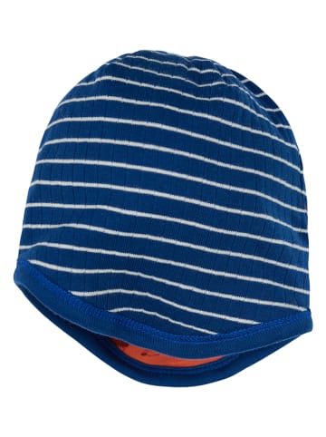 loud + proud Wendemütze in Orange/ Blau