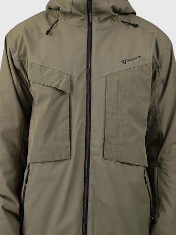 Brunotti Kurtka narciarska "Bodish" w kolorze khaki