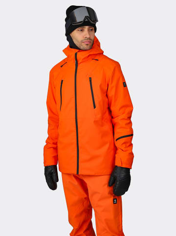 Brunotti Kurtka narciarska "Norrow" w kolorze pomarańczowym
