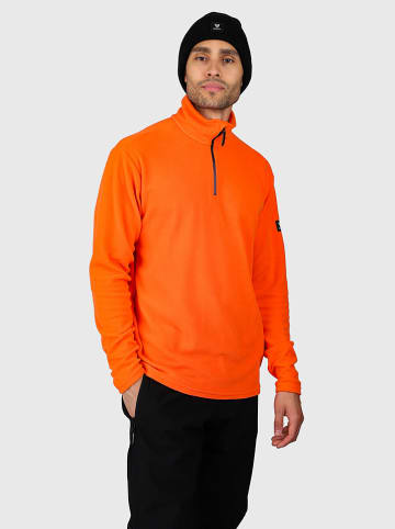 Brunotti Bluza polarowa "Tenno" w kolorze pomarańczowym