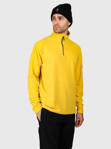 Brunotti Fleece trui "Tenno" geel