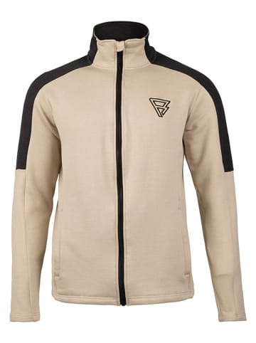 Brunotti Kurtka polarowa "Daronst-Zip" w kolorze beżowym