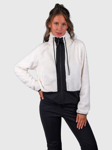 Brunotti Fleece vest "Kaytra" wit/zwart