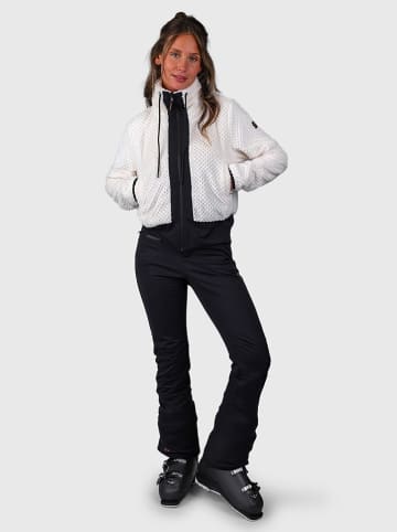 Brunotti Fleece vest "Kaytra" wit/zwart