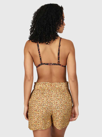 Brunotti Szorty "Tarifa" w kolorze żółtym ze wzorem