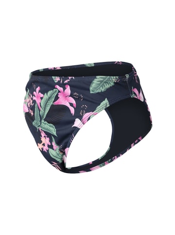 Brunotti Bikini-Hose "Flores" in Dunkelblau/ Rosa