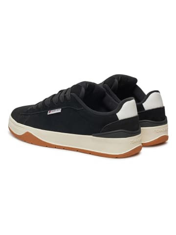 Tommy Hilfiger Shoes Leren sneakers zwart