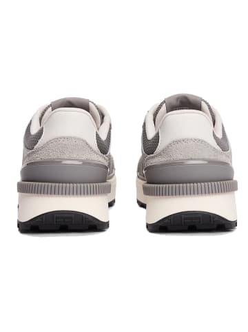 Tommy Hilfiger Shoes Leren sneakers grijs