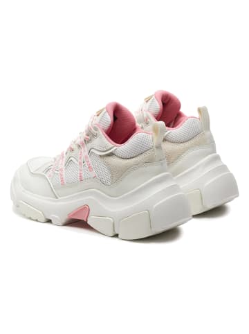 Tommy Hilfiger Shoes Skórzane sneakersy w kolorze białym