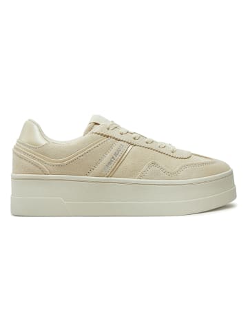 Tommy Hilfiger Shoes Leren sneakers beige