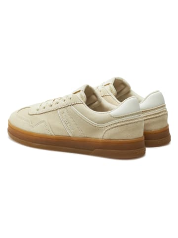 Tommy Hilfiger Shoes Leren sneakers beige