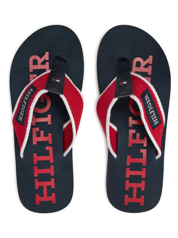 Tommy Hilfiger Shoes Teenslippers donkerblauw