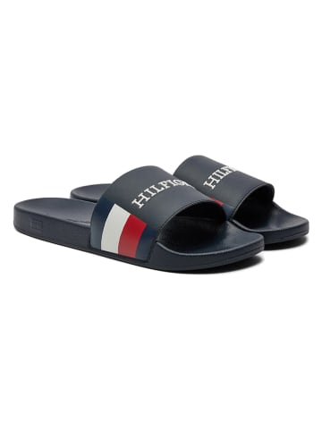 Tommy Hilfiger Shoes Pantoletten in Dunkelblau