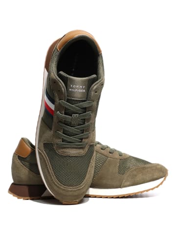 Tommy Hilfiger Shoes Sneakersy w kolorze khaki