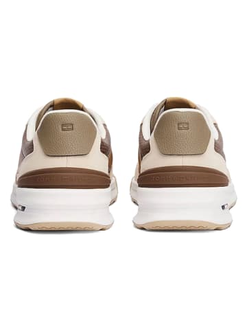 Tommy Hilfiger Shoes Leren sneakers beige