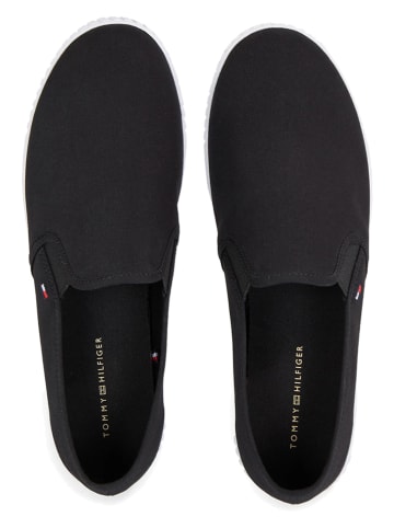 Tommy Hilfiger Shoes Slippersy w kolorze czarnym