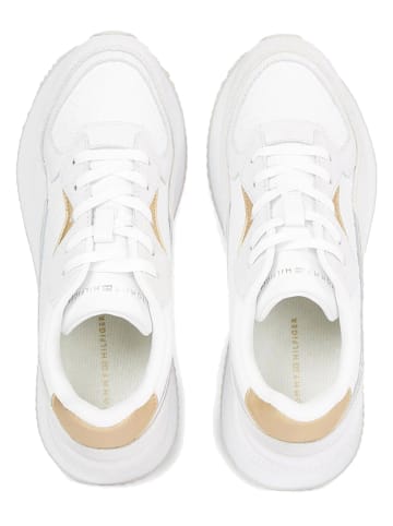 Tommy Hilfiger Shoes Leder-Sneakers in Weiß
