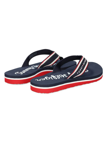 Tommy Hilfiger Shoes Zehentrenner in Dunkelblau