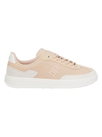 Tommy Hilfiger Shoes Leder-Sneakers in Beige
