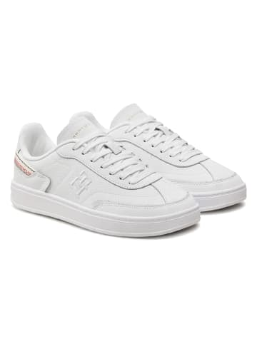 Tommy Hilfiger Shoes Leren sneakers wit
