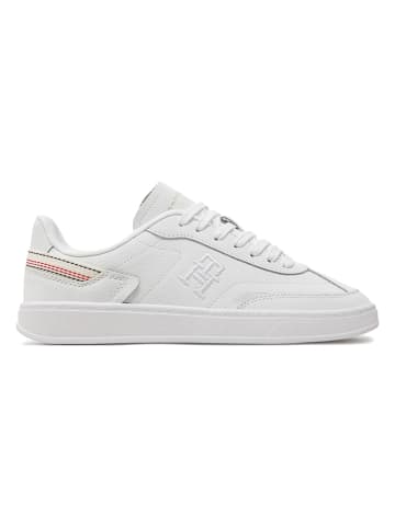 Tommy Hilfiger Shoes Leder-Sneakers in Weiß