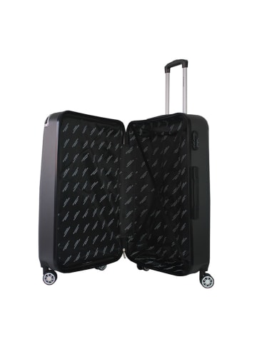 Geographical Norway 5tlg. Hardcase-Trolleyset "Softless" in Anthrazit