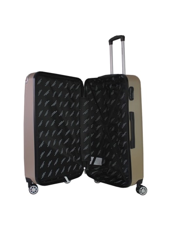 Geographical Norway 5-delige hardcase-trolleyset "Softless" kaki