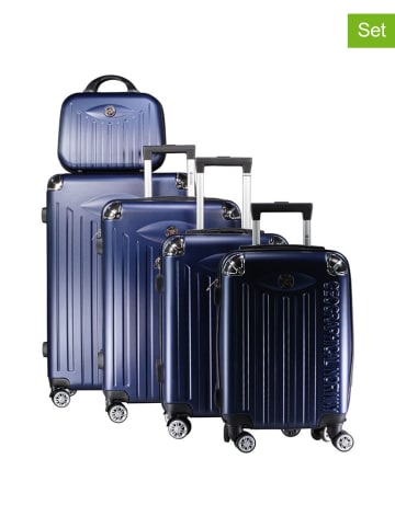 Geographical Norway 5-częściowy zestaw "Softless" w kolorze granatowym