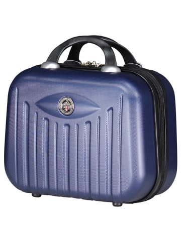 Geographical Norway 5-delige hardcase-trolleyset "Softless" donkerblauw