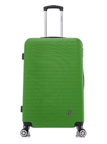 Geographical Norway 5-delige hardcase-trolleyset "Solomun" groen