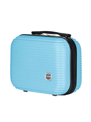 Geographical Norway 5tlg. Hardcase-Trolleyset "Salomun" in Türkis