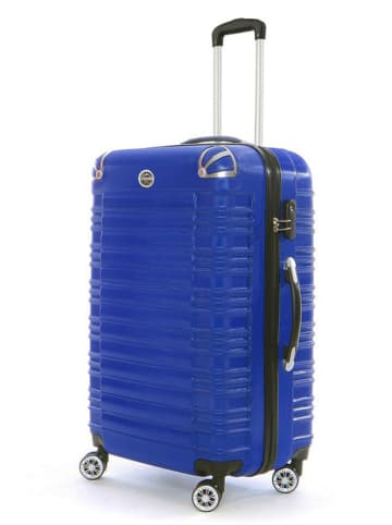 Geographical Norway 5-delige hardcase-trolleyset "Sourcing" blauw