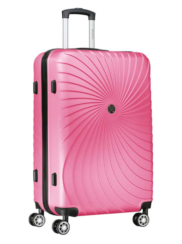 Geographical Norway 5tlg. Hardcase-Trolleyset "Sunlighteo" in Rosa