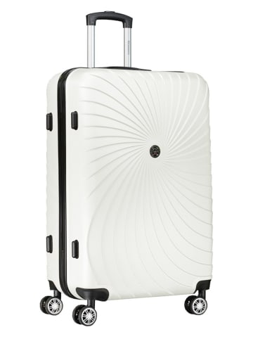 Geographical Norway 5-delige hardcase-trolleyset "Sunlighteo" wit