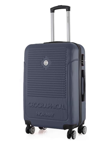 Geographical Norway 3tlg. Hardcase-Trolleyset "Santiago" in Dunkelblau