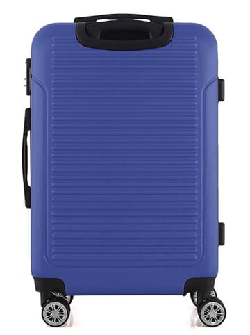 Geographical Norway 3-delige hardcase-trolleyset "Santiago" blauw