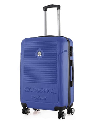 Geographical Norway 3-delige hardcase-trolleyset "Santiago" blauw