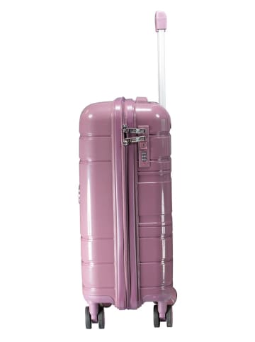 Geographical Norway 3-delige hardcase-trolleyset "Savage" paars