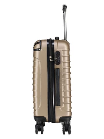 Geographical Norway 3tlg. Hardcase-Trolleyset "Shock" in Gold