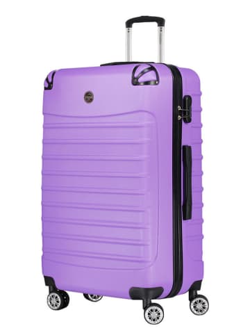 Geographical Norway 3-delige hardcase-trolleyset "Shock" paars