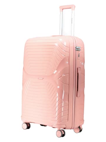 Geographical Norway 3tlg. Hardcase-Trolleyset "Silkovette" in Rosa