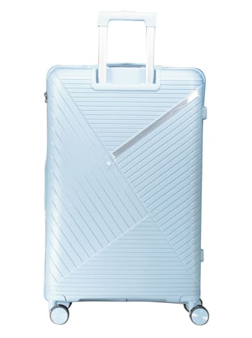 Geographical Norway 3tlg. Hardcase-Trolleyset "Simi" in Hellblau