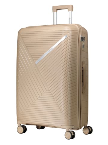 Geographical Norway 3-delige hardcase-trolleyset "Simi" beige