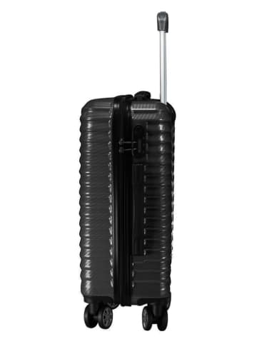 Geographical Norway 3-delige hardcase-trolleyset "Sopearl" zwart